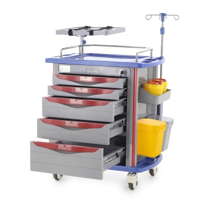 Столик реанимационный, анестезиологический ET850-01 (ТМ-020АН-00) "Med-Mos" в магазине Склад Медтехники